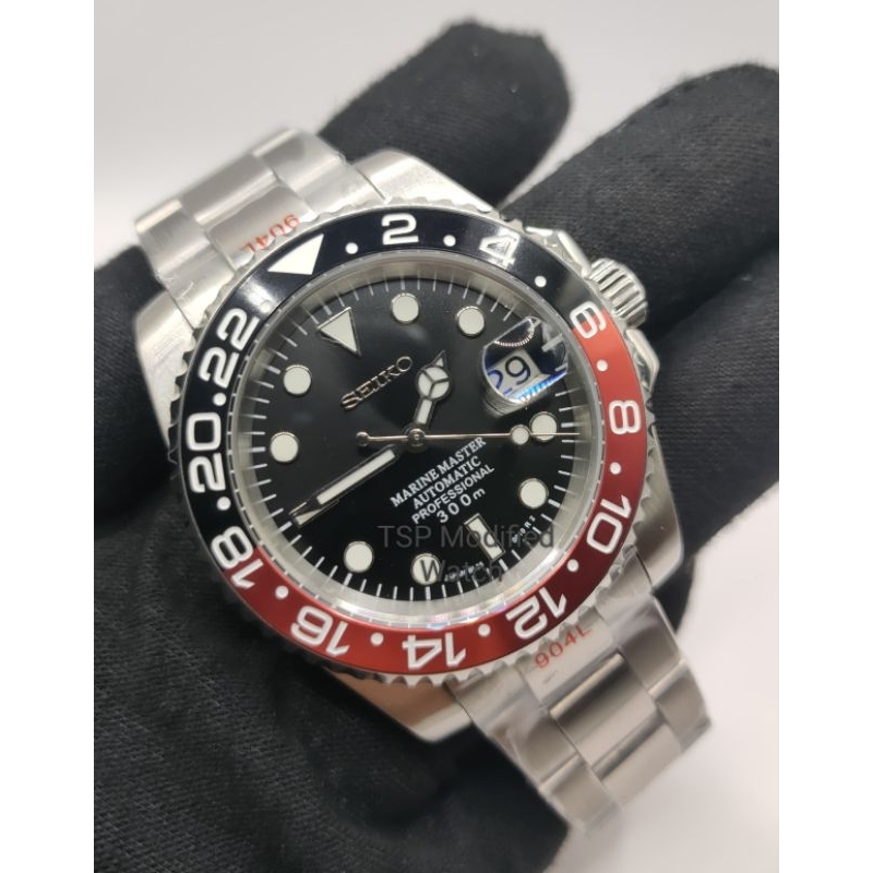 Seiko Mod Coke GMT Master