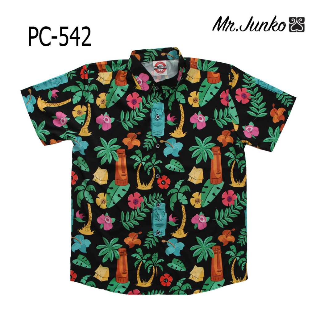 ⚡ ส่งฟรี⚡เสื้อเชิ้ต งานต่อลาย Mr-Junko  ผ้านิ่มใส่สบายไม่ร้อน PC-542+กระเป๋า