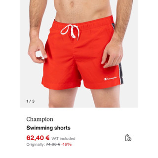 กางเกงว่ายน้ำ กางเกงขาสั้น แชมป์เปี้ยน CHAMPION SWIMMING SHORT