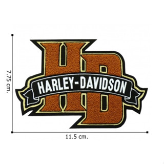 อาร์มปัก Harley Davidson ตัวรีดติดเสื้อ อาร์มรีดติดเสื้อ