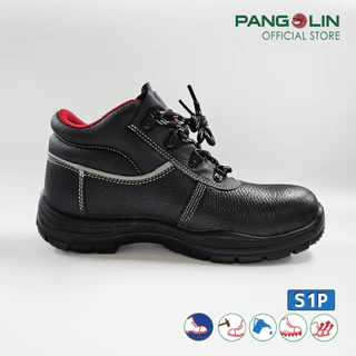 PANGOLIN (แพงโกลิน) รองเท้าเซฟตี้ รองเท้านิรภัย หุ้มข้อ รุ่น PG-VICTORY พื้น PU
