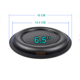Passive radiator bass 5" 6.5" ขอบใหญ่ ราคา 1 แผ่น พาสซีฟ เรดิเอเตอร์ แผ่นพาสซีฟ พาสซีฟเบส