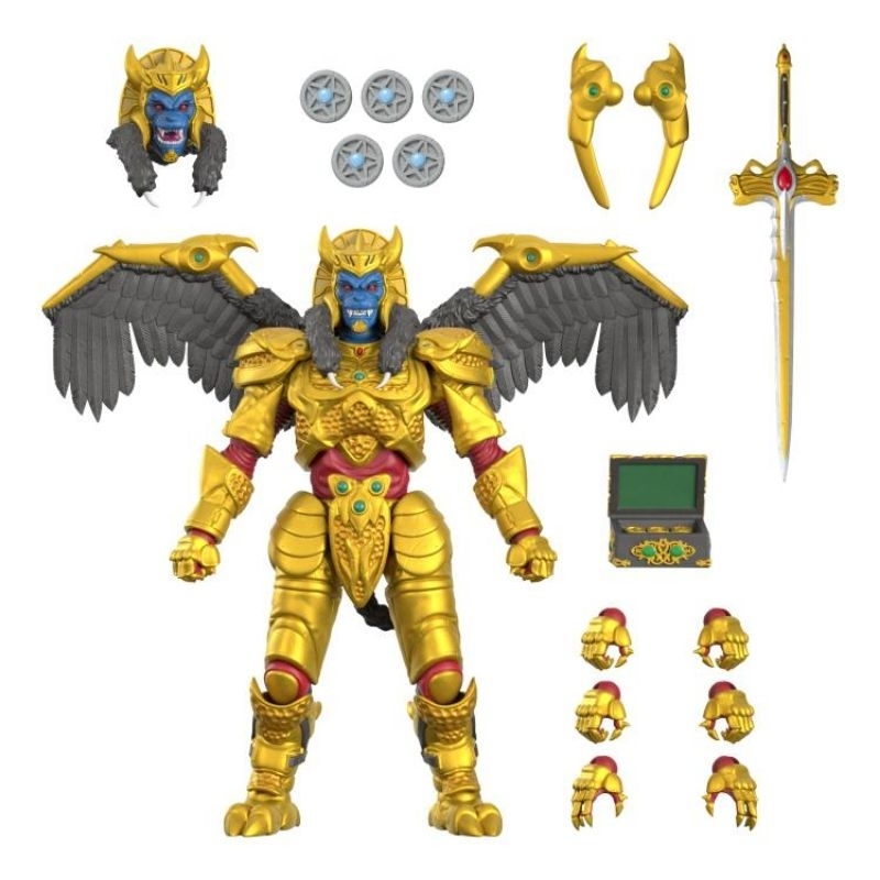 Super7 Mighty Morphin Power Rangers Ultimates! Goldar
