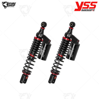 โช๊คหลังแต่ง YSS G-SPORT Black Series Smooth (TG302-350TRJ-14-888A) : for Honda PCX 150i 18&gt;