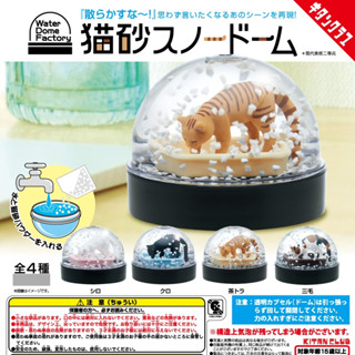 กาชาปองฟิกเกอร์น้องแมวใน Snow Globe