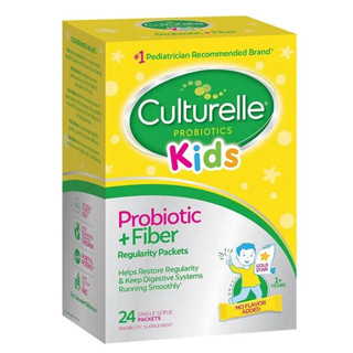 Culturelle Probiotic Kids Probiotic Fiber Regularity Supplement, 24 Ct