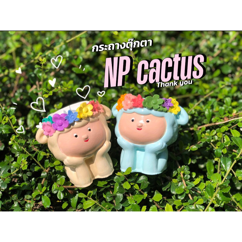 กรถางตุ๊กตาเซ็ต 2ใบ🪴🌵
