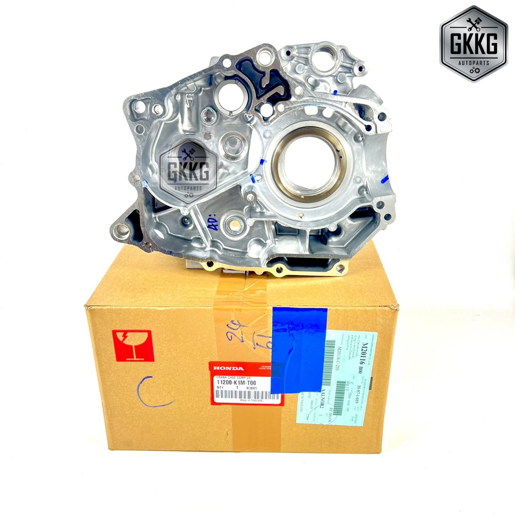 แคร้งเครื่อง ด้านซ้ายแท้ ข้าง L แท้ศูนย์ (สตาร์ทมือ) HONDA W110i SUPERCUB W125i ปลาวาฬ (2021-2024) ร