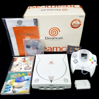 Sega Dreamcast HKT-3000 Boxed 95%🕹
🇯🇵ORIGINAL JAPAN 🔋110V. ( 1998 )