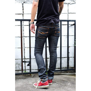 [ลิขสิทธิ์แท้] WAFT X WEFT : DEEP INDIGO  12 oz. TIGHT FIT