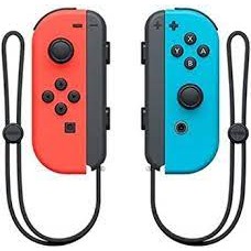 NINTENDO Joy Controllers Red/Neon Blue