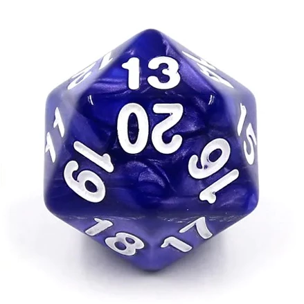 ลูกเต๋า D20 & สุ่มหลายแบบ Random DICE D4 D6 D8 D10 D12 D20 D100 (1ลูก, 1die) | DnD D&D MTG RPG TRPG บอร์ดเกม Magic เมจิก thumbnail 5