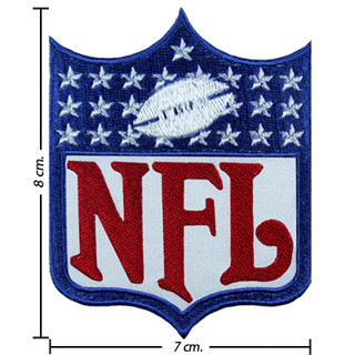 NFL อาร์ม NFL อาร์มอเมริกันฟุตบอล National Football Leagues ตัวรีดติดเสื้อ อาร์มรีดติดเสื้อ อาร์มรีดติดหมวก อาร์มปัก