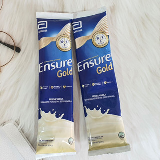 Ensure Gold เอนชัวร์ กลิ่นวานิลลา/ธัญพืช 60 กรัม