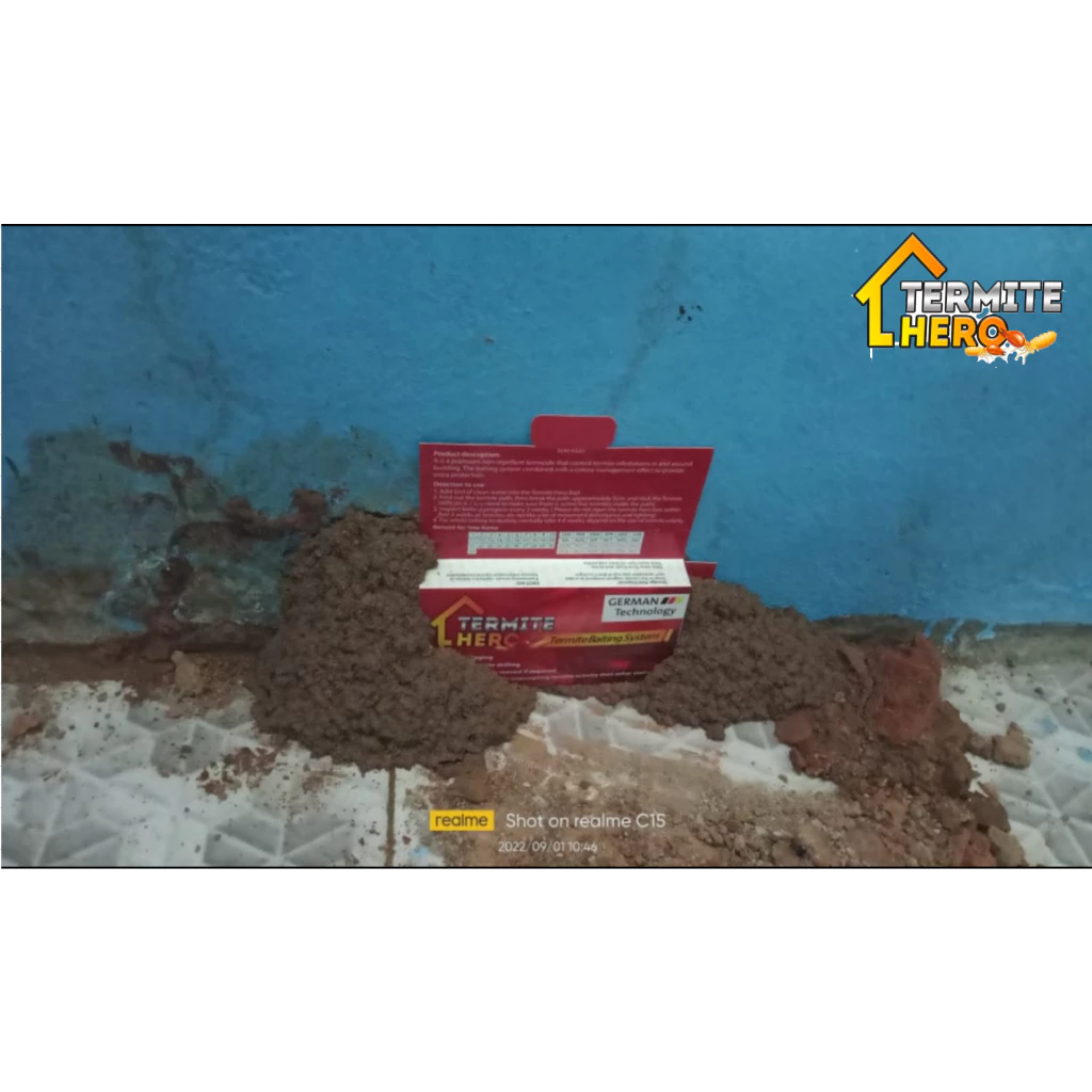 TERMITE HERO สถานีเหยื่อปลวก กับดักปลวก ระบบเหยื่อ thumbnail 9