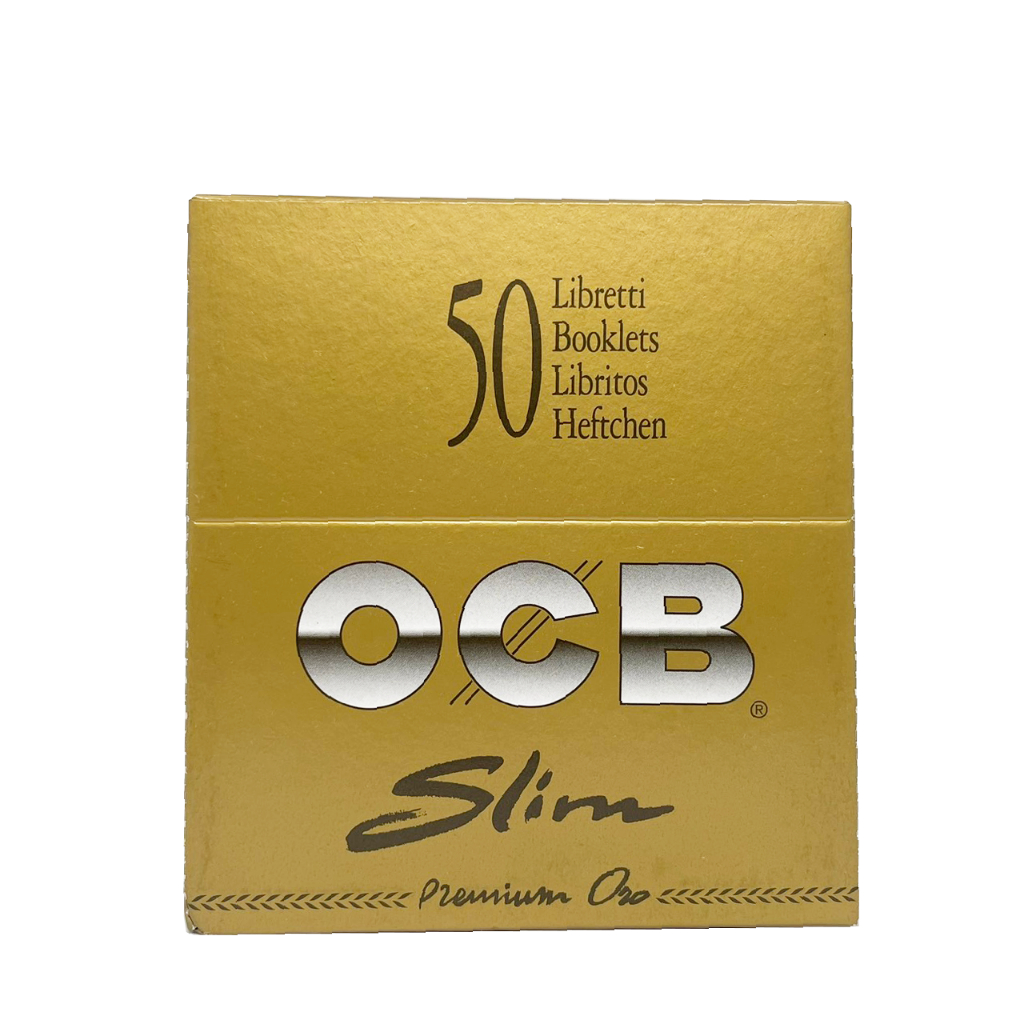 กระดาษโรล OCB PREMIUM SLIM GOLD 50 booklets