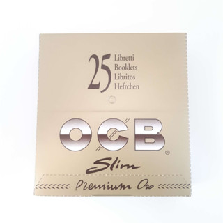 กระดาษโรล OCB PREMIUM SLIM GOLD 25 booklets