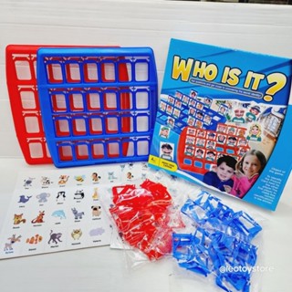 เกมส์ครอบครัว เกมส์นักสืบ Who Is It ภาพสัตว์ ทายสัตว์ น้ำเงินแดง