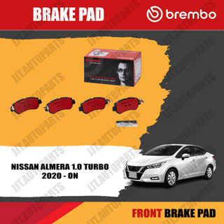 Brembo ผ้าเบรค NISSAN ALMERA 1.0 TURBO N18 2020 นิสสัน อัลเมร่า เทอร์โบ ปี 2020- [คู่หน้า]