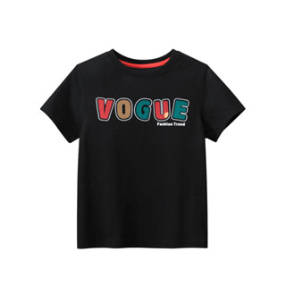 GRrr เสื้อยืดเด็กโต DT9046 VOGUE