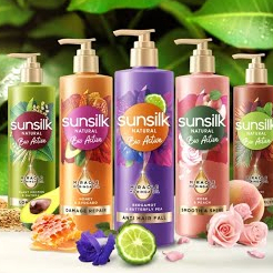 Sunsilk Natural Bio Active Shampoo /Conditioner ซันซิล เนเชอรัล ไบโอ แอคทีฟ แชมพู  380 มล./ ครีมนวด 