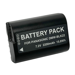 แบตกล้องคุณภาพ Camera Battery Panasonic LUMIX Lithium-Ion DMW-BLK22 for LUMIX S5 GH5 G9 GH5S