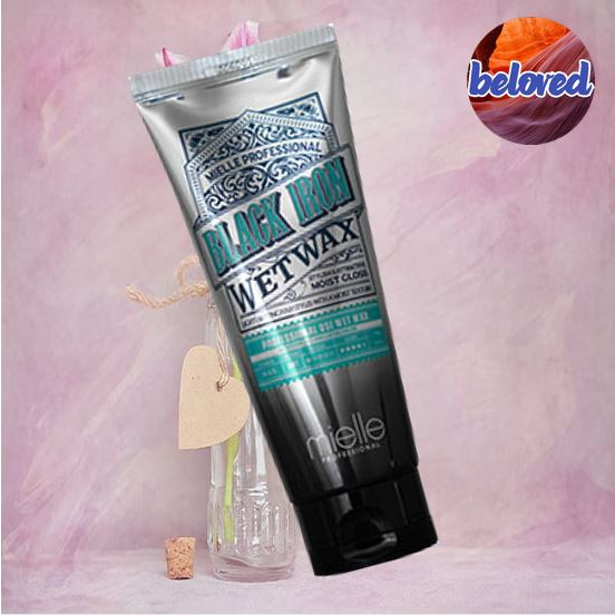 Mielle Black Iron Wet Wax 150 ml แว๊กซ์จัดแต่งทรงผมแนว wet look ราคา ถูกที่สุด ดีลบีเคเค