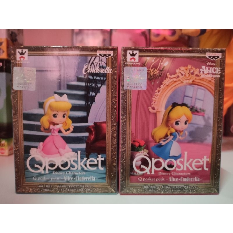 Qposket Petit Disney - Cinderella & Alice -