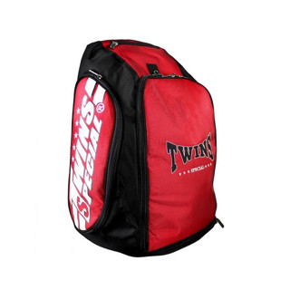 Twins Special Backpack Bag-5 Red Boxing Equipment  MMA K1 Kickboxing กระเป๋าเป้สพายหลัง ทวินส์สเปเชี่ยล ของแท้จากโรงงาน