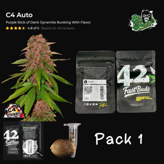 เมล็ดกัญชา C4 Auto - Fastbuds แพ็ค1เมล็ด