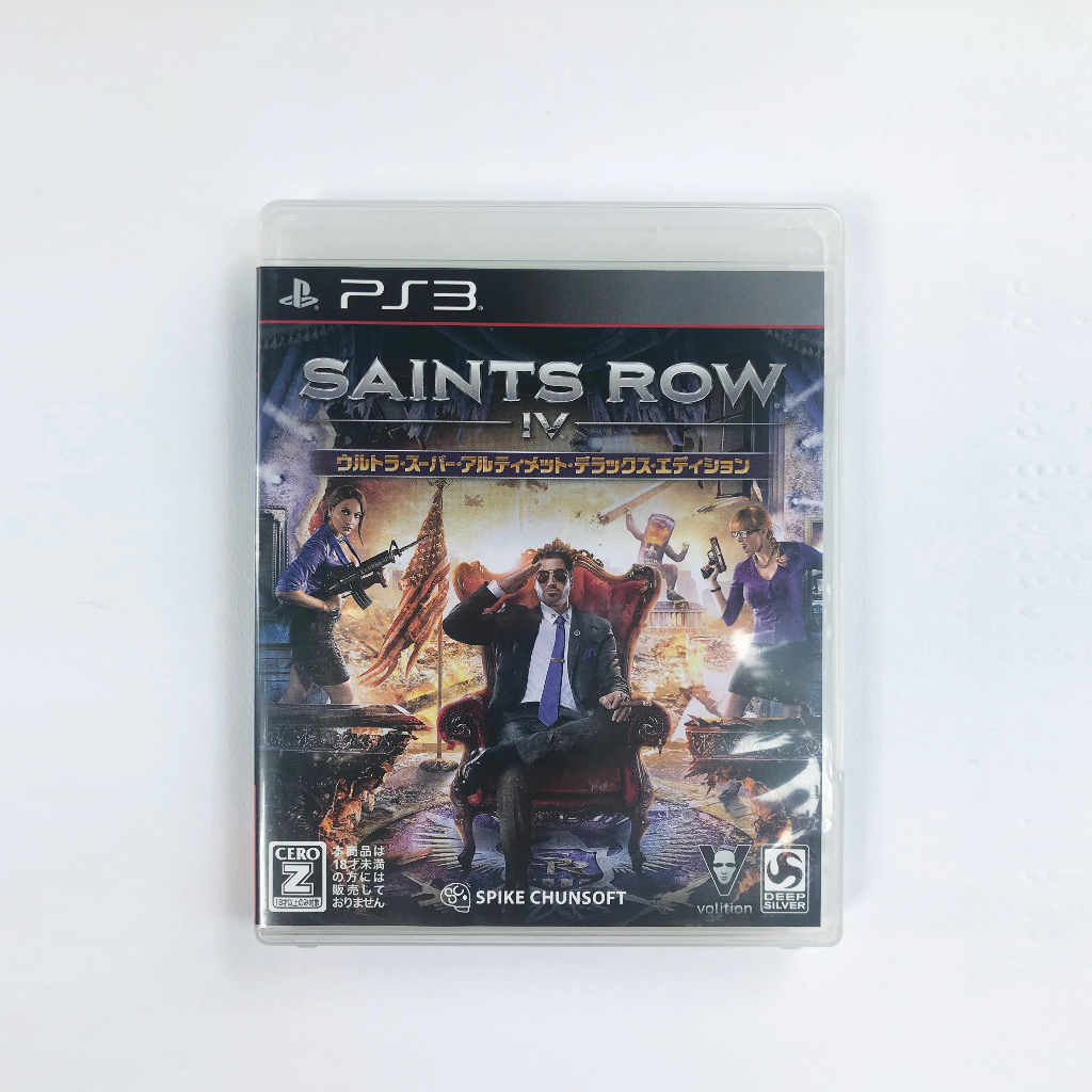 แผ่นเกม Saints Row IV กับ Saints Row 2 เครื่อง PS3 (PlayStation 3)