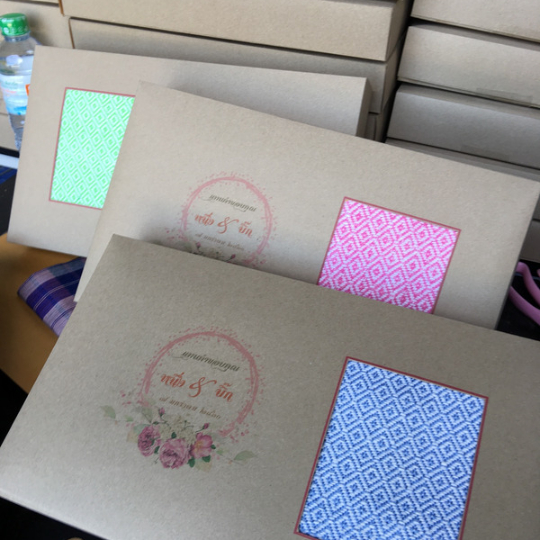 ผ้าห่มทอมือ ขนาด 110×200 ซม. บรรจุภัณฑ์แบบกล่อง ราคา ถูกที่สุด ดีลบีเคเค แกลเลอรีภาพที่ 6