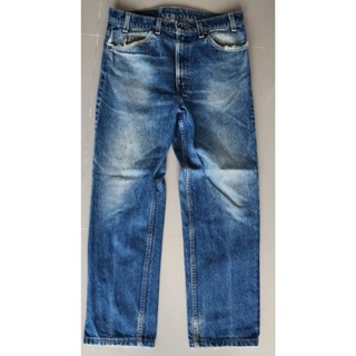 กางเกงยีนส์ป้ายส้ม Levis 505-0215 U.S.A Size W33(I2755)