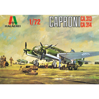 พลาสติก โมเดล ประกอบ ITALERI สเกล 1/72 Caproni Ca. 313/314 Vintage Special Anniversary Edition (0106)