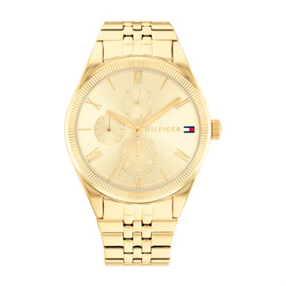 TOMMY HILFIGER Dames รุ่น TH1782592 นาฬิกาข้อมือผู้หญิง สายสแตนเลส สีทอง หน้าปัด 38 มม.