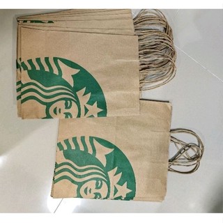 ถุงกระดาษ starbucks ถุง