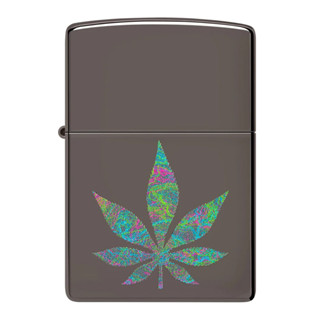 Zippo ไฟแช็กรุ่น 48578  Funky Cannabis Design ของแท้ รับประกันตลอดชีวิต นำเข้าและจำหน่ายโดยตัวแทนจำหน่าย