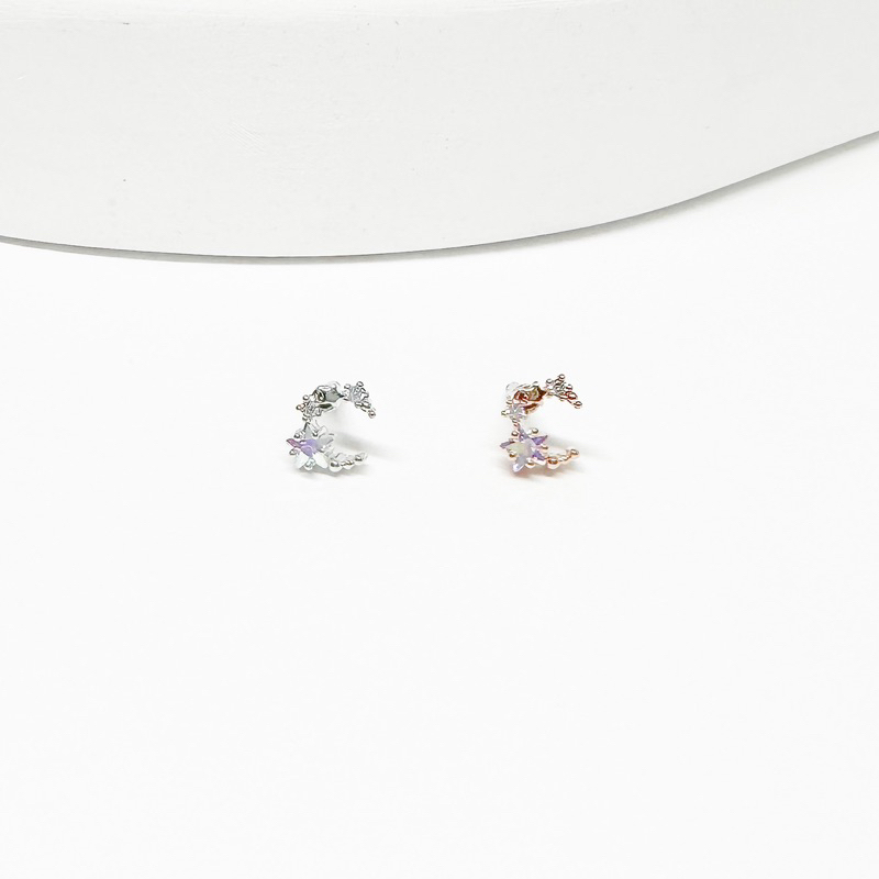 จิวหูเกาหลี ก้านแสตนเลสเกรดเครื่องมือแพทย์ Surgical Stainless Steel no.44_131