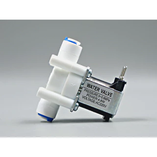 โซลีนอยด์วาล์ว AC 220V ขนาด 2 หุน (1/4”) Solenoid valve ใช้สำหรับเครื่องกรองน้ำ RO อะไหล่เครื่องกรองน้ำ