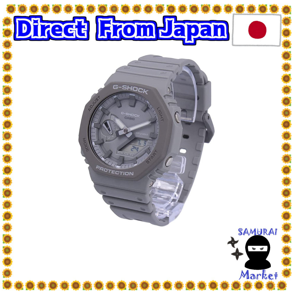 【ส่งตรงจากญี่ปุ่น】Casio Casio G-Shock G-Shock G-Shock G-Shock นาฬิกาข้อมือ กันน้ํา สีเทา สําหรับผู้ชาย Ga-2110Et-8A [นําเข้าขนาน]
