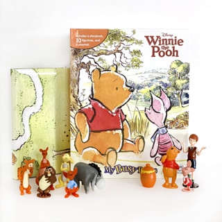 Phidal - Disney Winnie the Pooh Classic My Busy Books - 10 Figurines and a Playmat Board book