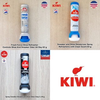 KIWI® Sneaker and Shoe Deodorizer Spray สเปรย์ดับกลิ่นรองเท้า ลดกลิ่นรองเท้า รองเท้าผ้าใบ