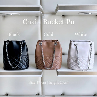 littlebunnystore Chain bucket Pu