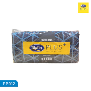 Satin plus ที่นอนปิกนิค ถอดซักได้ ขนาด 3.5 ฟุต นุ่มหนา 3 นิ้ว Smooth & Comfort แถมฟรีหมอนหนุน 1 ใบ