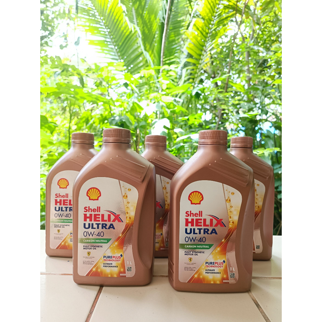 น้ำมันเครื่อง shell helix ultra ขนาด 1 ลิตร เบอร์ 0w20 และ 0w40