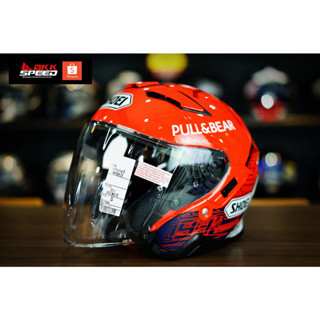 Shoei J cruise 2 Marquez 6 TC1 หมวก openface ลายนักแข่ง