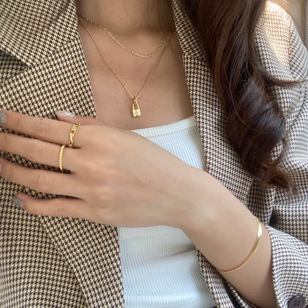 Flat Bracelet สร้อยข้อมือแบบเรียบ ราคา ถูกที่สุด ดีลบีเคเค แกลเลอรีภาพที่ 6