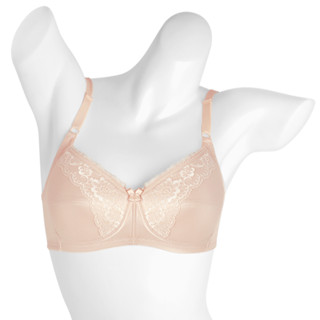 ชุดชั้นใน เอฟฟิน 154005 เสื้อในเสริมฟองน้ำ (ไม่มีโครง) Wireless Padded Lace Bra helps increasing your bust size apperanc