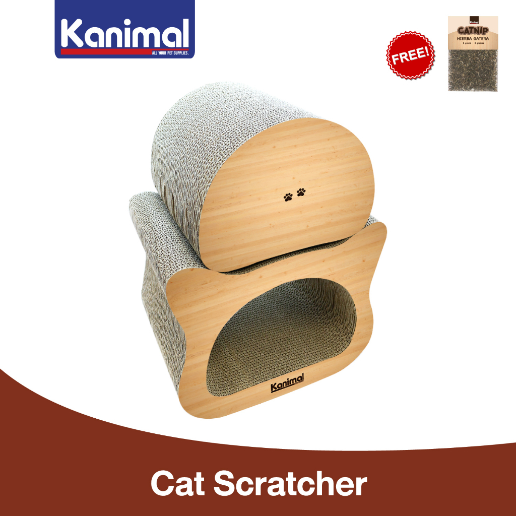[CS-1001] Kanimal Cat Toy ของเล่นแมว ช่วยลับเล็บแมว รุ่นหน้าแมวแยกชิ้น สำหรับแมว