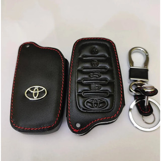 เคสรีโมท Toyota Fortuner Legend 2020 ฟอจูนเนอร์ 2.4 / 2.8 2WD 4WD AT เคสคาร์บอน เคฟรา รีโมท 2019 2018 4ปุ่ม